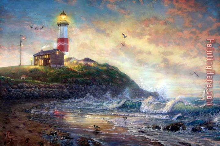 Thomas Kinkade Light of Hope